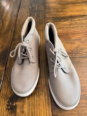 Goodfellow & Co Men's Canvas Chukka Boots - Light Taupe (9)